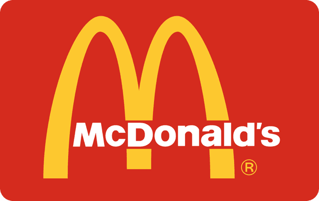 Buy a McDonalds Gift Card top up online