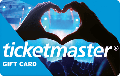 Buy a Ticketmaster Gift Card top up online