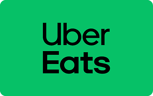 Buy a Uber Eats Gift Card top up online